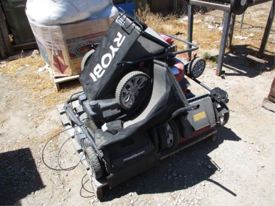 Lot Of (3) Troybilt Lawn Mowers