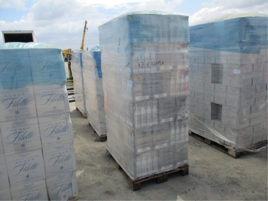 Lot Of Acqua Fillette Natural Mineral Water,