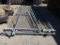 Lot Of (4) Fencing Panels W/Assorted Poles