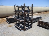 Lot Of (3) Steel Engine Stands W/Fork Holes