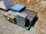 Lot Of (6) Misc Heavy Duty Tool Boxes,