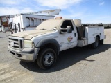2006 Ford F550 S/A Utility Service Truck,