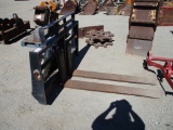 Rotating Fork Attachment For Reach Lift,