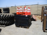 Lot Of Traffic Safety Cones,
