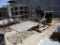 Lot Of Outdoor Glass Table & (5) Chairs