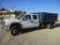 2007 Ford F550 XL Crew-Cab Flatbed Dump Truck,