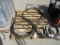 Lot Of (3) Steel Sling Wire Ropes & (1) Shackle