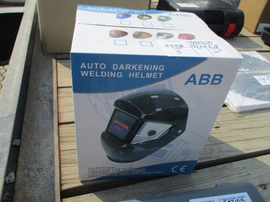 Unused Auto Darkening Welding Helmet