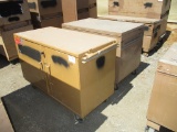 Lot Of (2) Knaack Jobsite Tool Boxes