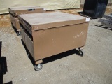 Lot Of (2) Knaack Jobsite Tool Boxes