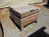 Lot Of (2) Knaack Jobsite Tool Boxes