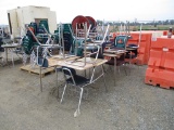 Lot Of (12) School Desks