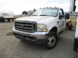 2002 Ford F550 S/A Cab & Chassis,