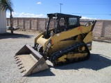 2013 Caterpillar 259B3 Track Skid Steer Loader,