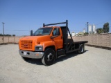 2007 GMC C6500 S/A Flatbed Truck,