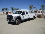 2016 Ford F450 SD Crew-Cab Utility Truck,