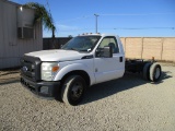 2011 Ford F350 SD S/A Cab & Chassis,