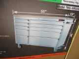 Unused 10' 20 Drawer Heavy Duty Work Bench,