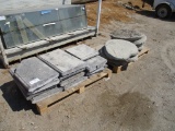 (2) Pallets Of Outdoor Decorative Concrete