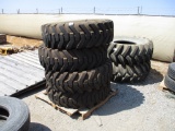 Lot Of (4) 17.5-25 G2/L2 Loadmax Tires