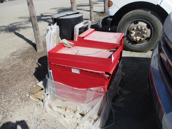 Lot Of Tool Box & BBQ Grill