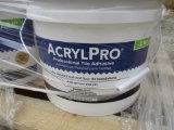Lot Of (4) Acryl Pro Tile Adhesive,