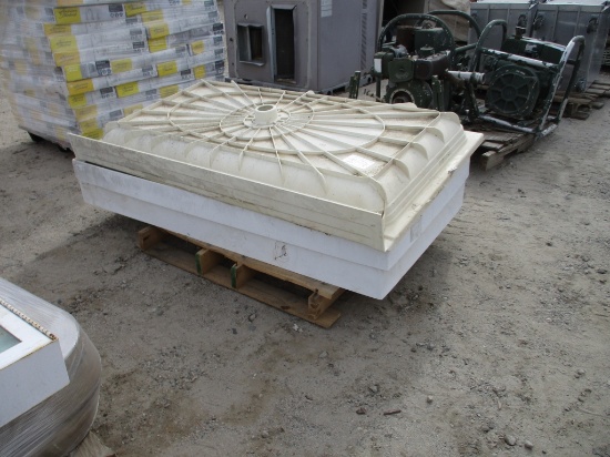 Pallet Of (3) Plastic & Fiberglass Shower Base