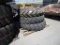 Lot Of (3) Good Rich 12.4-38 Rims & Tires