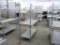 Lot Of (2) Sysco Stainless Steel Tables
