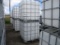 Lot Of (2) 300 Gallon Poly Tanks W/Cages