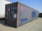 40' Shipping Container,