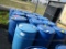 Lot Of (12) 55 Gallon Poly Barrels