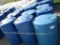 Lot Of (12) 55 Gallon Poly Barrels