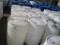 Lot Of (12) 55 Gallon Poly Barrels