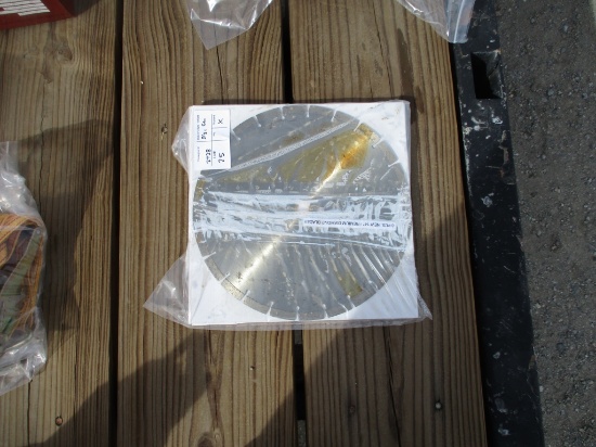 (3) Unused 14" Premium Diamond Blade