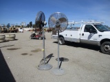 Lot Of (2) Electric Shop Fans