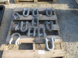 Lot Of (12) Heavy Duty Shackles