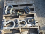 Lot Of (6) Heavy Duty Shackles