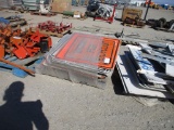 Lot Of Approx (50) Construction Signs