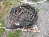 Lot Of Misc Hydraulic Hoses,