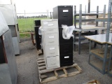 (2) Pallets Of (5) Uline Filing Cabinets