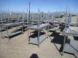 Lot Of (2) Sysco Stainless Steel Tables