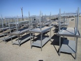 Lot Of (2) Sysco Stainless Steel Tables