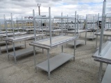 Lot Of (2) Duke Stainless Steel Tables