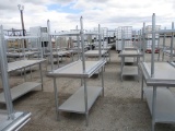 Lot Of (2) Sysco Stainless Steel Tables