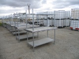 Lot Of (2) Duke Stainless Steel Tables