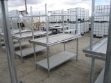 Lot Of (2) Duke Stainless Steel Tables