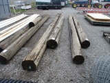 Lot Of 12' & 21' Telephone Poles