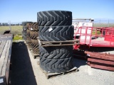 Lot Of (4) OutRigger 445/50D710 Rims & Tires