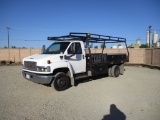 2008 GMC C4500 S/A Flatbed Utility Truck,